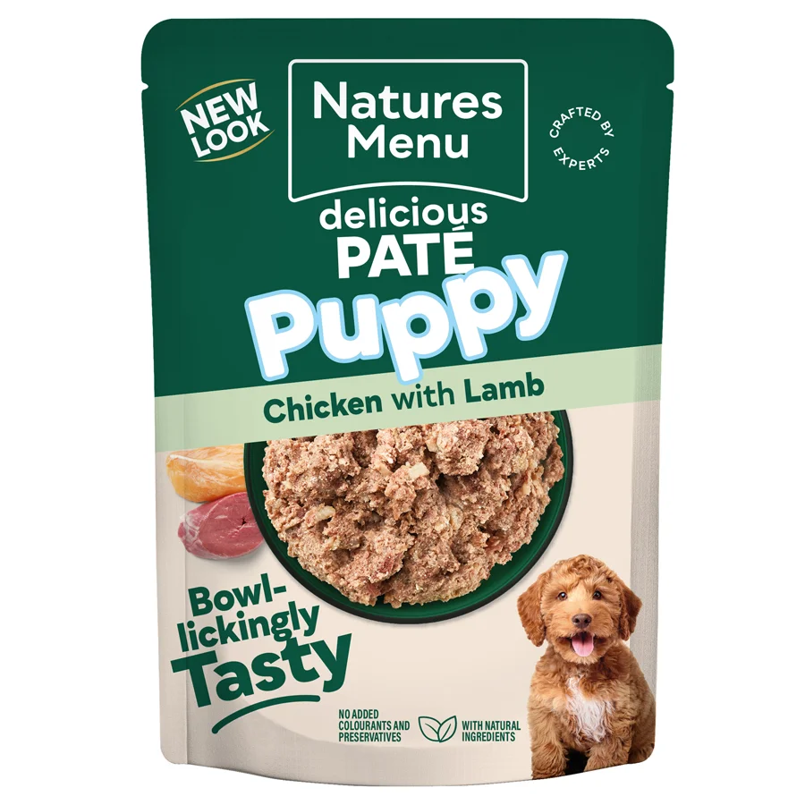 Clean Natures Menu Junior Dog Food Chicken Lamb 300g Smart