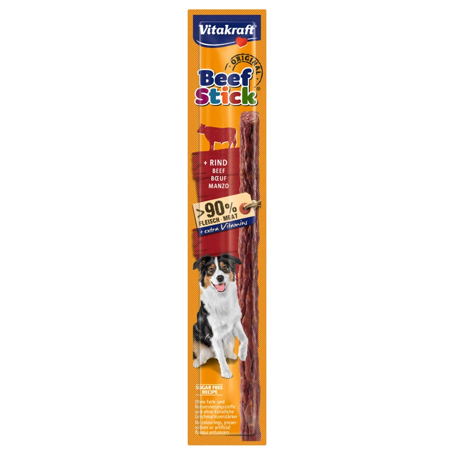 Luxury Vitakraft with Beef Stick for Dogs 12g Efficient