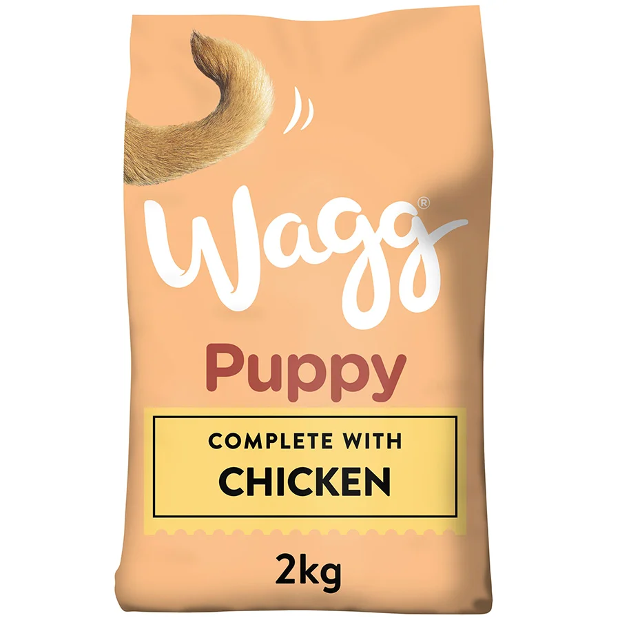 Safe Wagg Complete Puppy Dry Dog Food with Chicken Veg Flexible