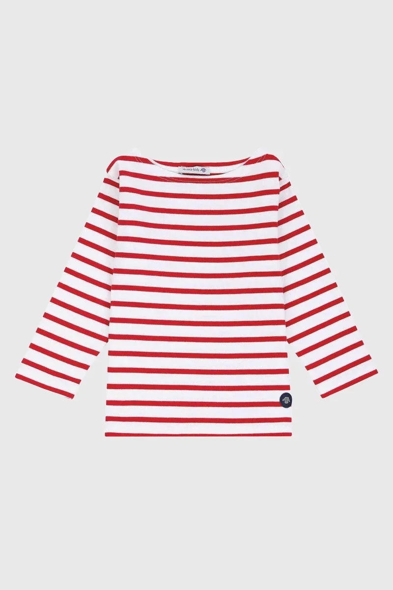 Sustainable Marinière Loctudy Kids - coton Durable