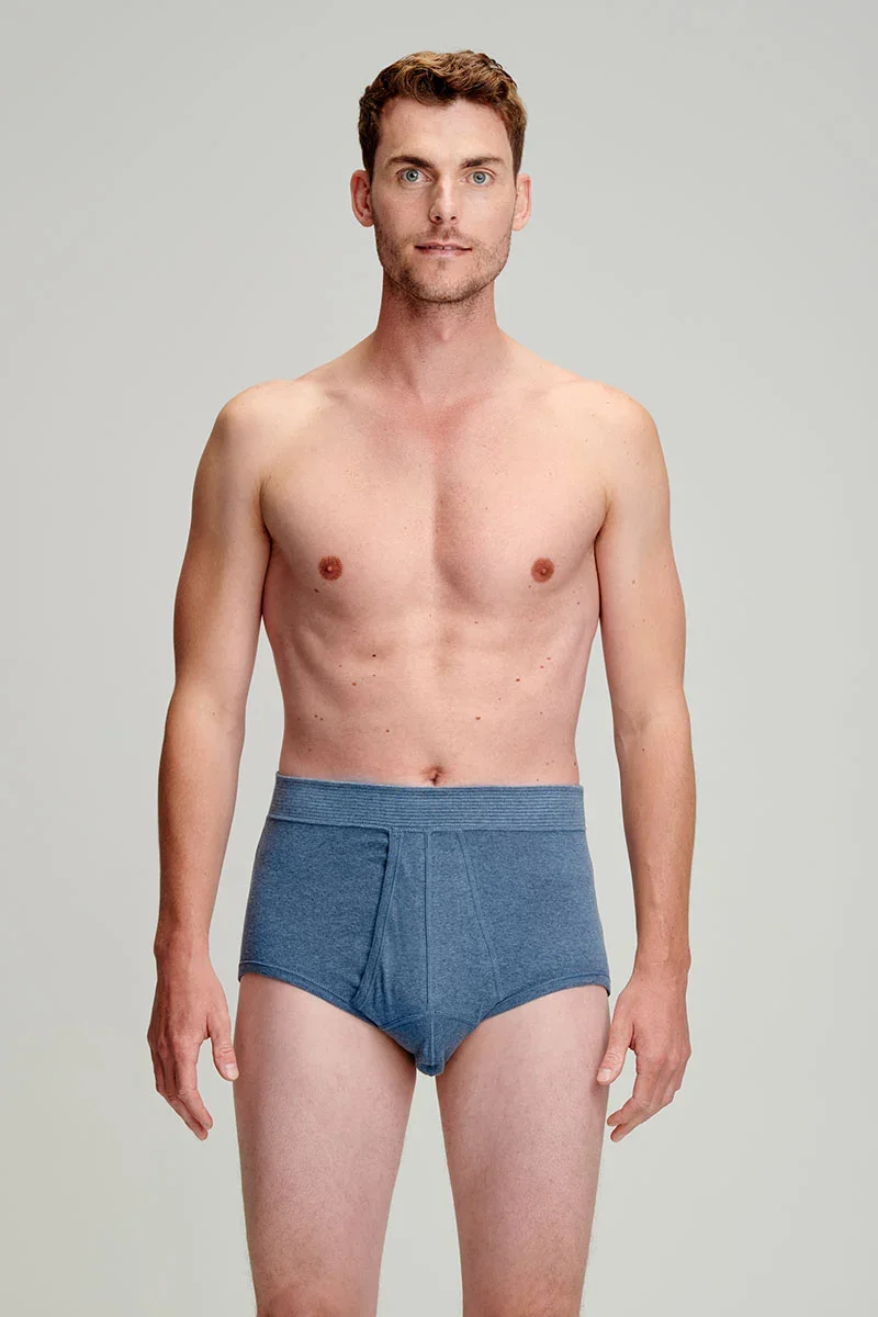 Innovative Slip ouvert taille haute - coton léger biologique Smooth