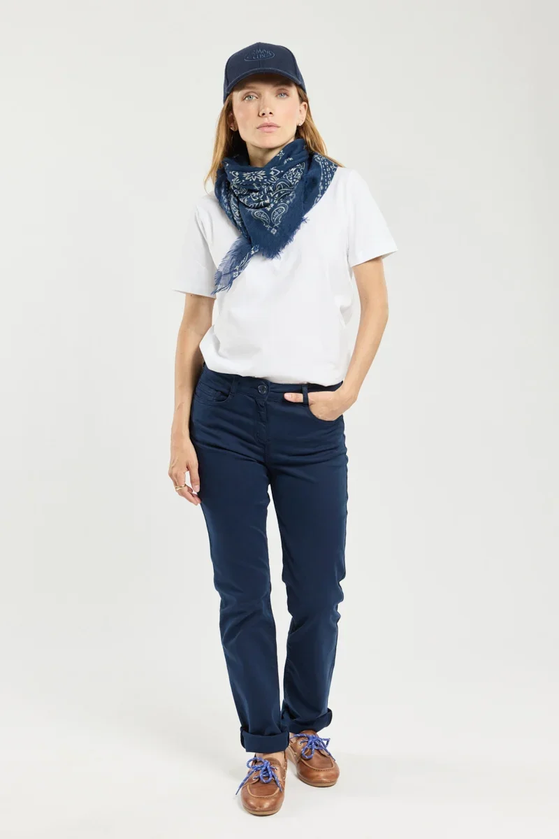 Responsible Pantalon droit TAYLOR - coton Soft