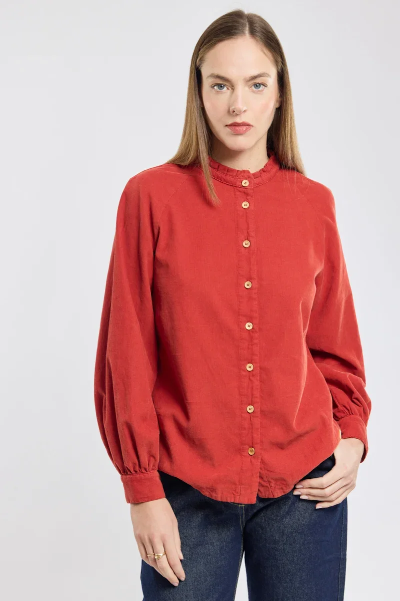 Superior Blouse velours Heritage - coton Original Design
