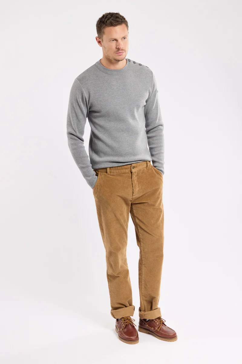 High-Quality Pantalon chino velours - coton Genuine