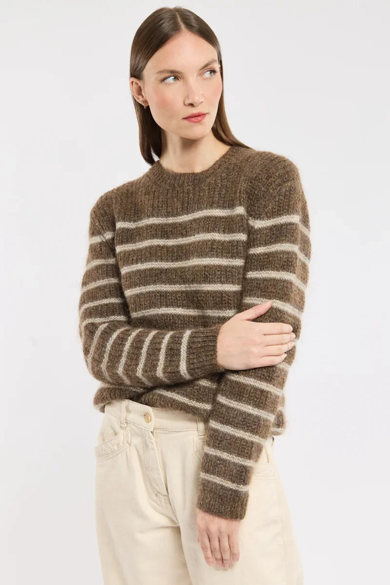 Genuine Pull rayé Lior - mohair Classic