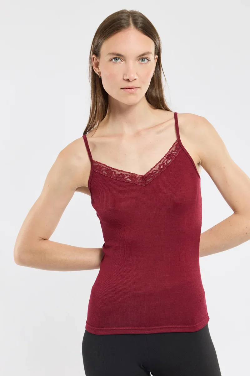 Elite Camisole - wool and silk Top-Quality