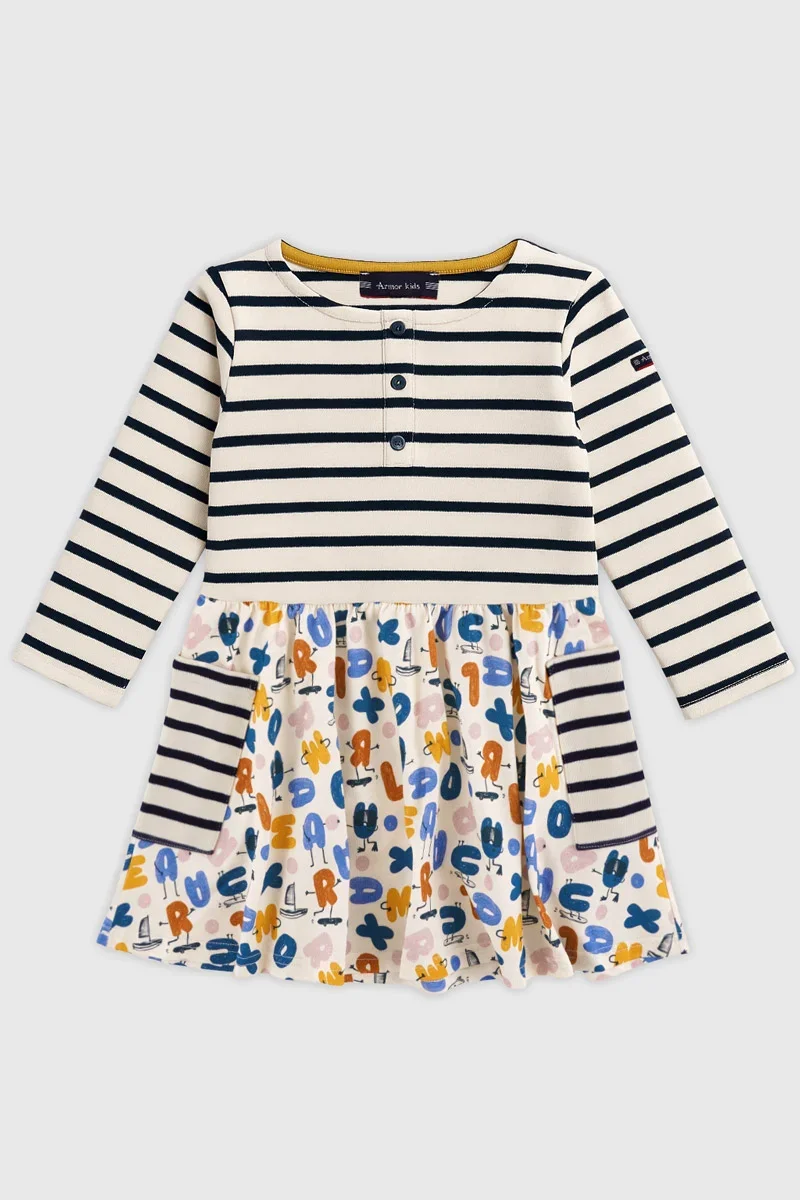 Prestigious Printed dress Kids - cotton Clean