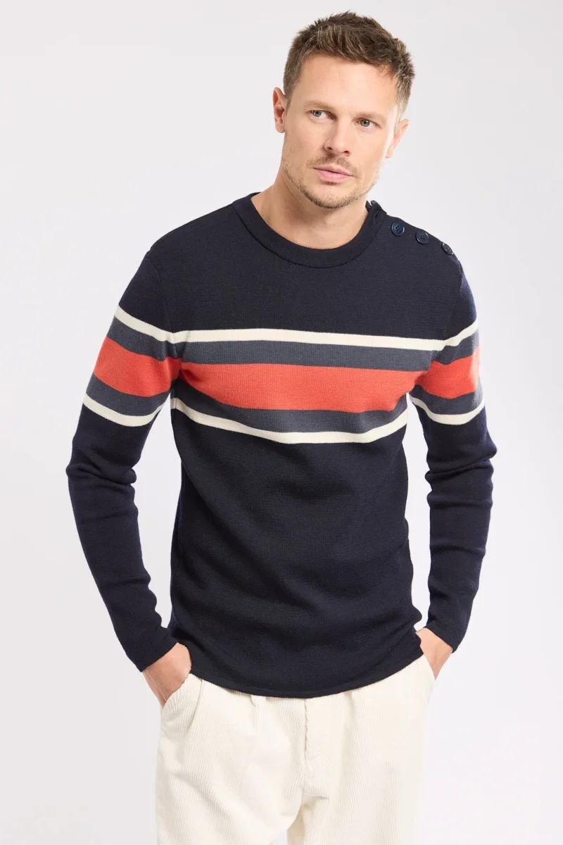 Original Deauville striped jumper - wool Advanced