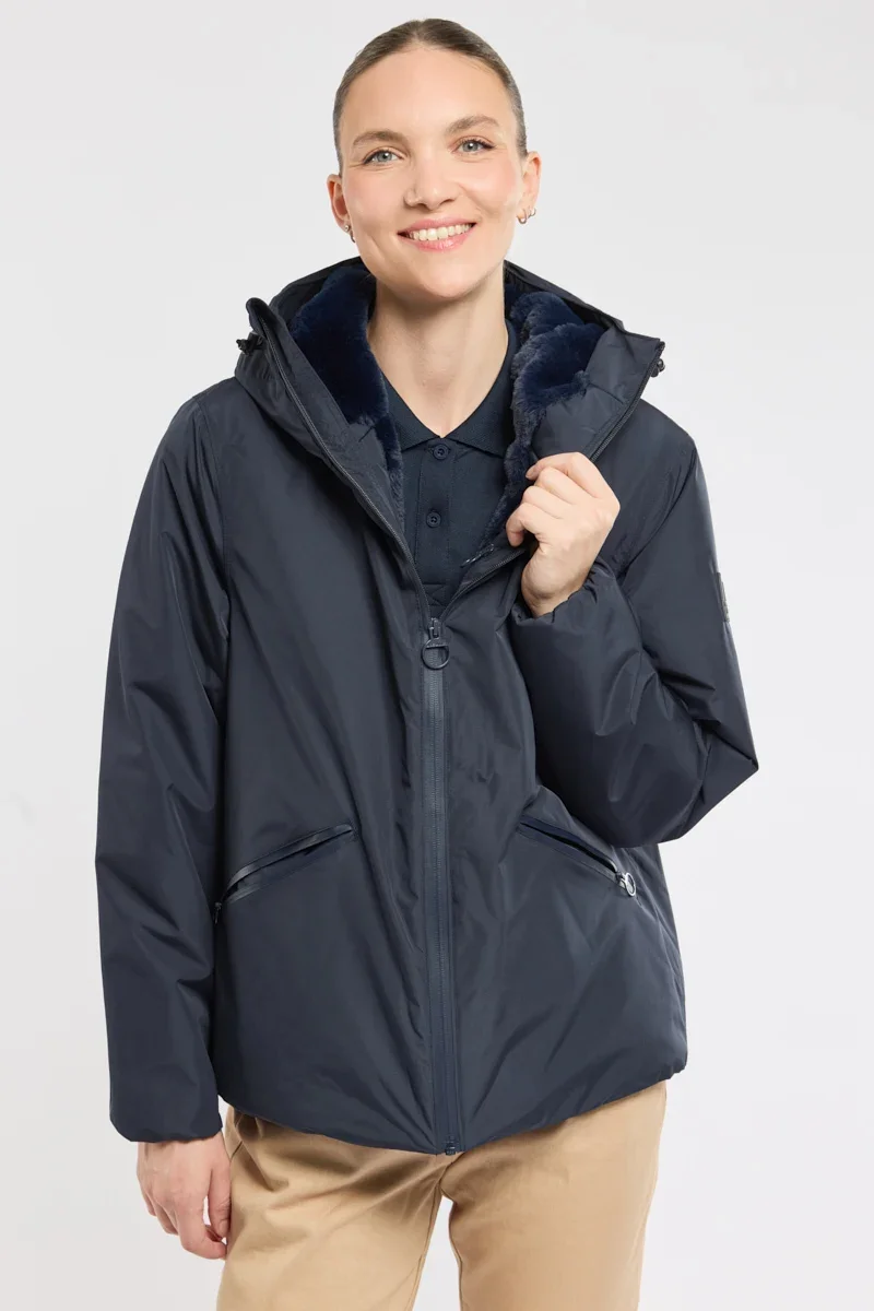 Convenient BALWIN short raincoat - recycled polyester Organic
