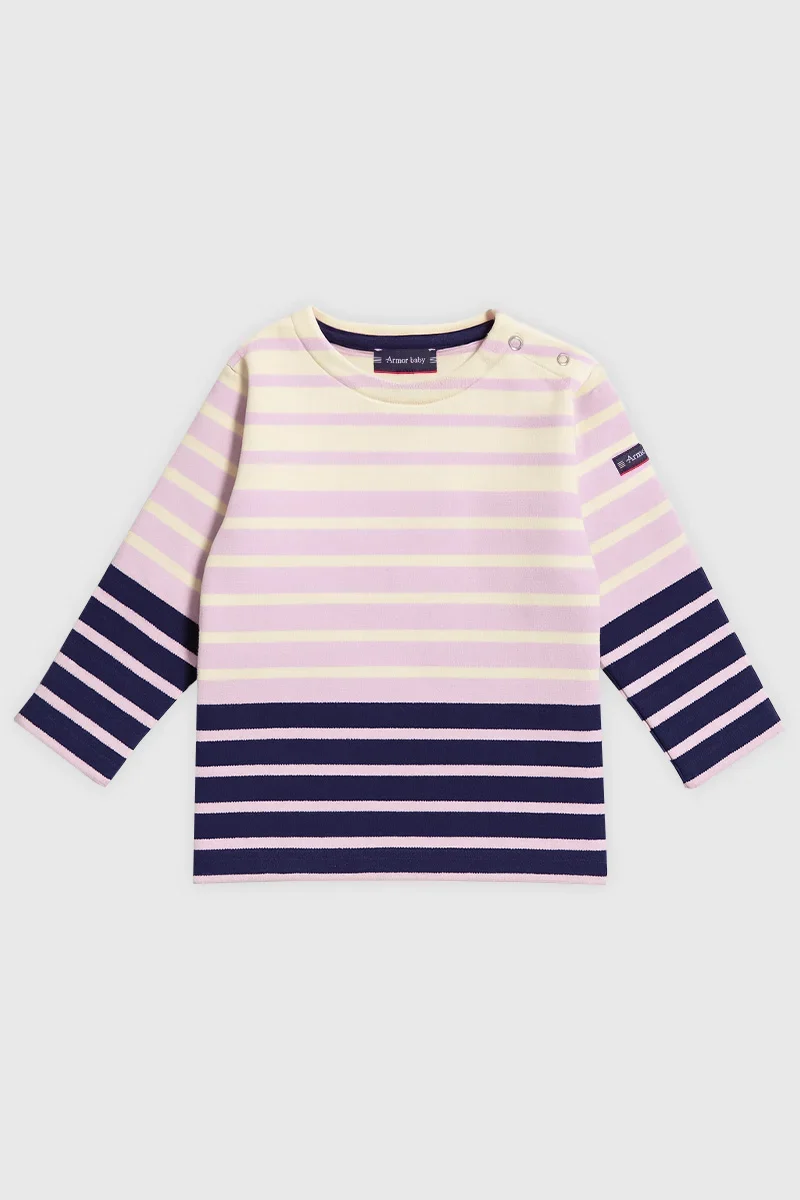 Comfortable Baby Breton striped shirt - cotton Original