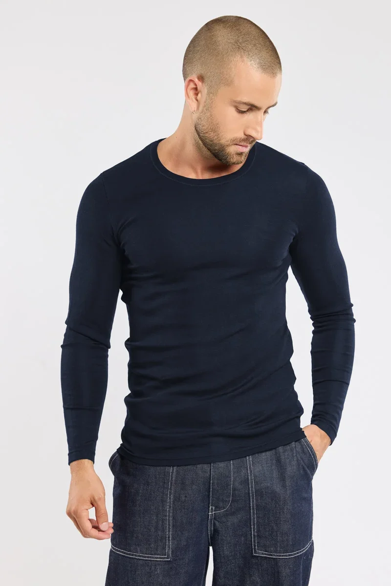 User-Friendly Long sleeved T-shirt - wool World-Class