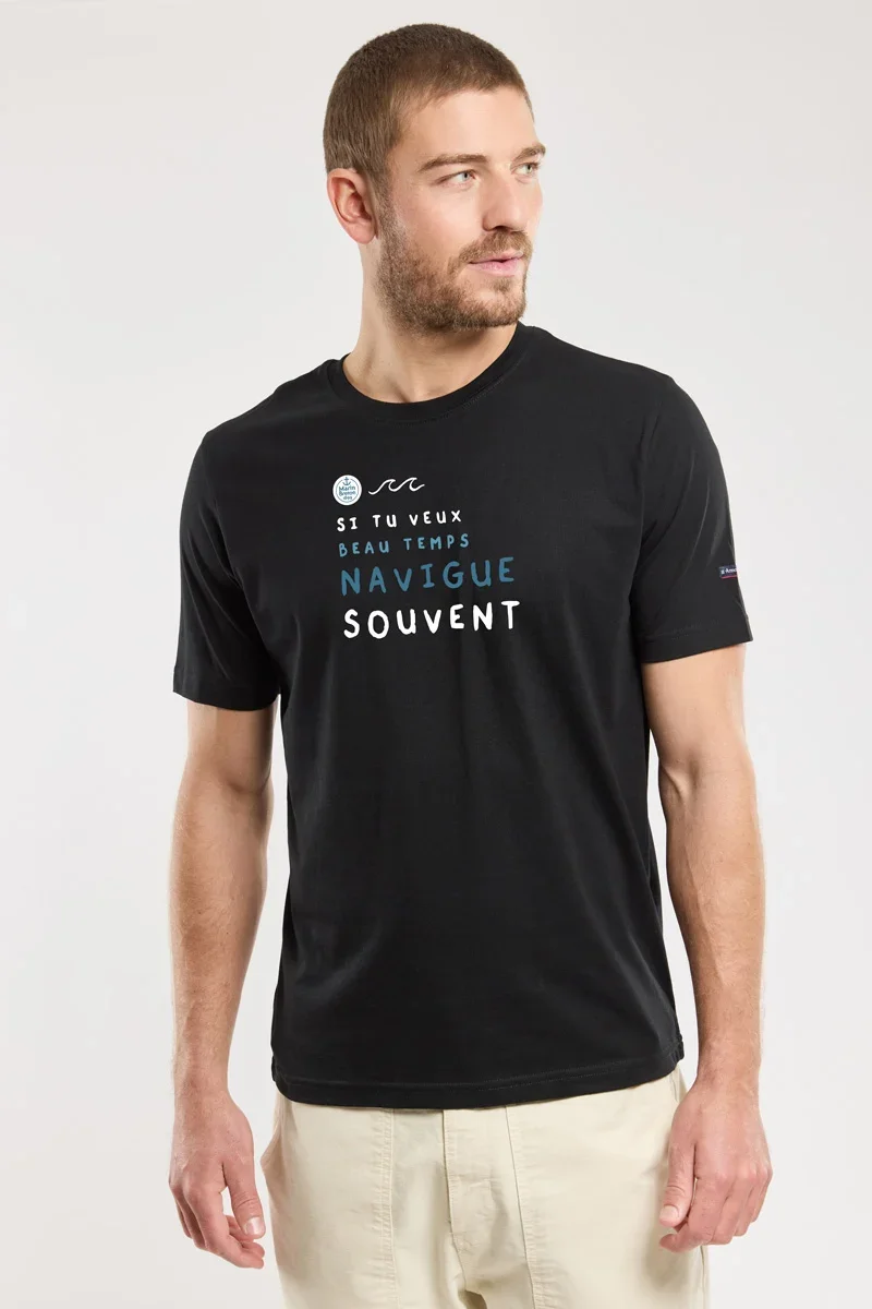 Optimized Screen-printed T-shirt - AMB Casual