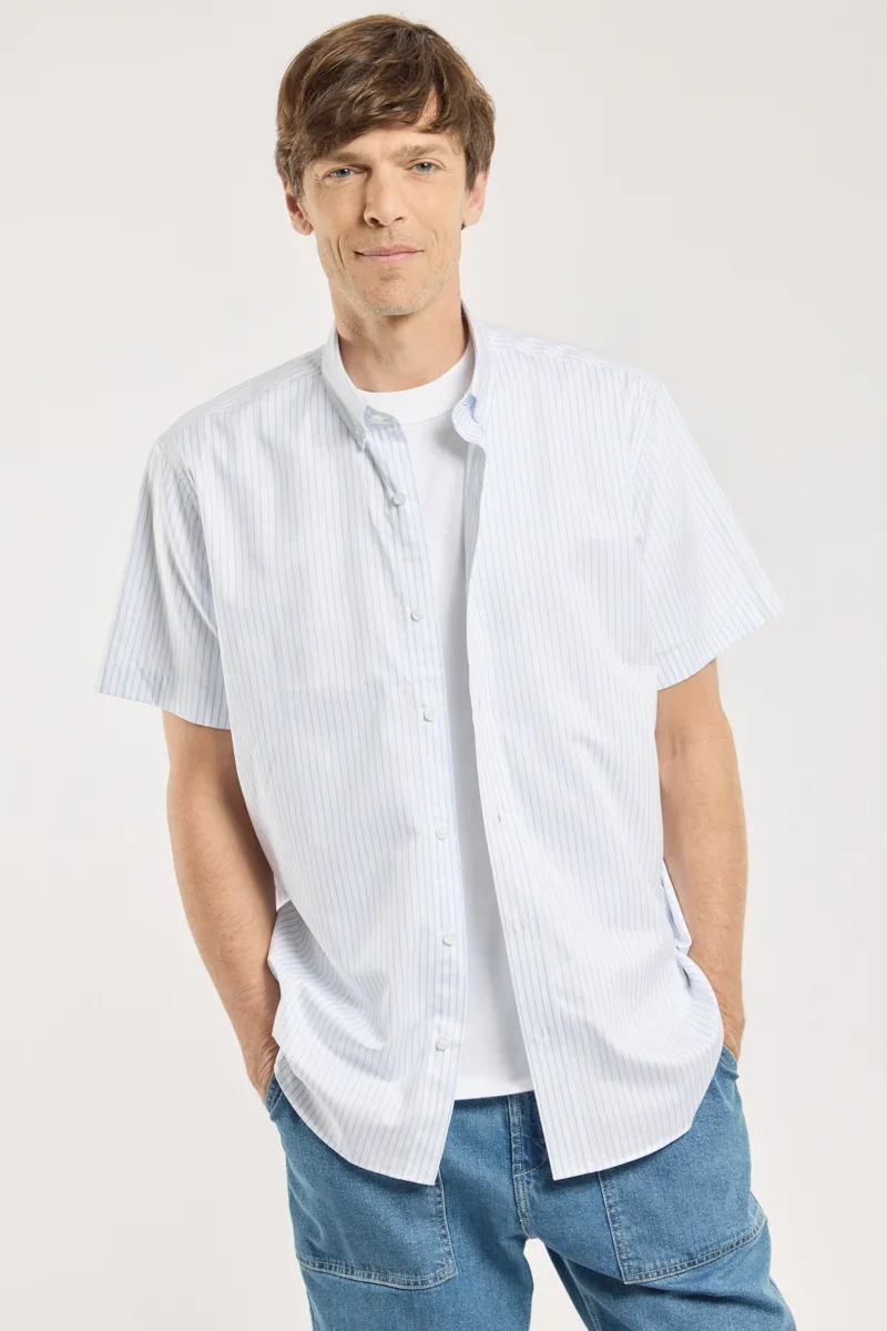 Enhanced Short-sleeved shirt – cotton Detailed