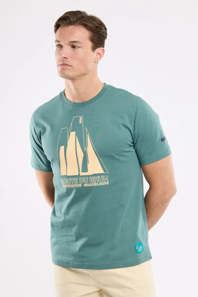 Functional Screen-printed T-shirt - Route du Rhum - Destination Guadeloupe Trusted