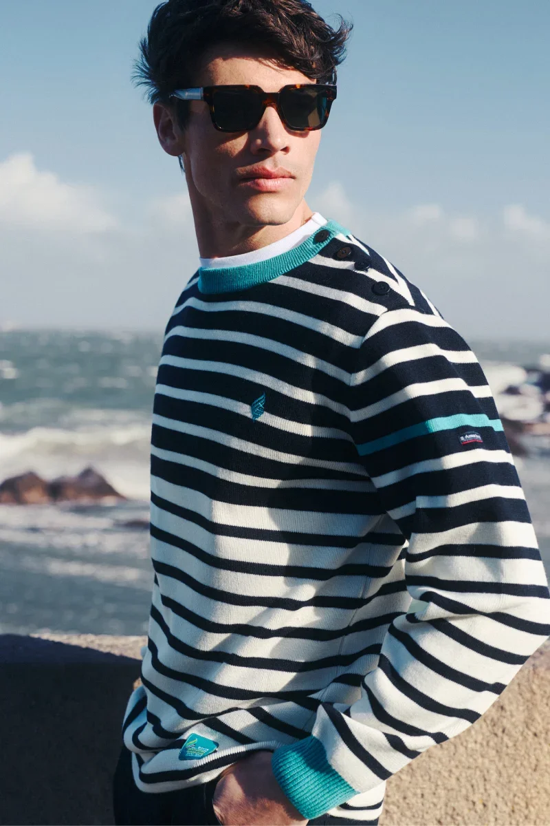 Specialty Fisherman jumper - wool and acrylic High-Grade