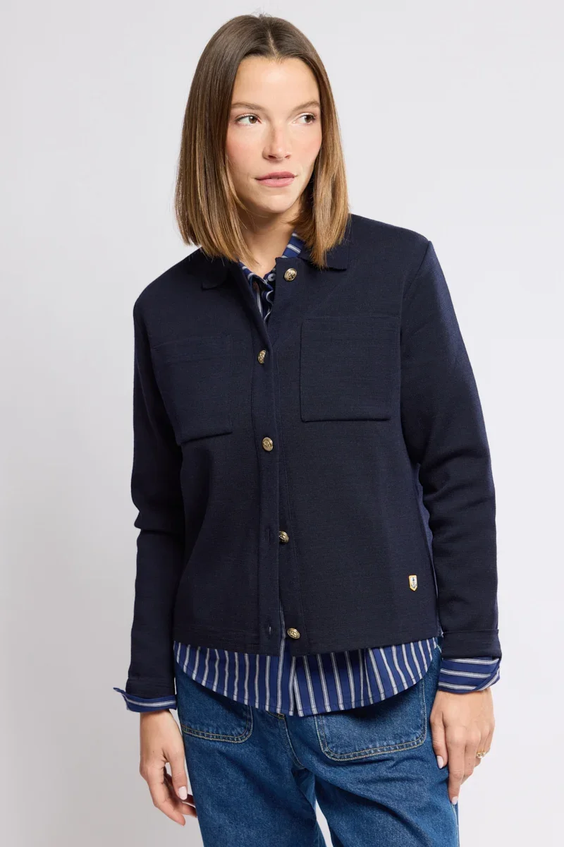 Versatile Héritage buttoned jacket - mecmor Certified