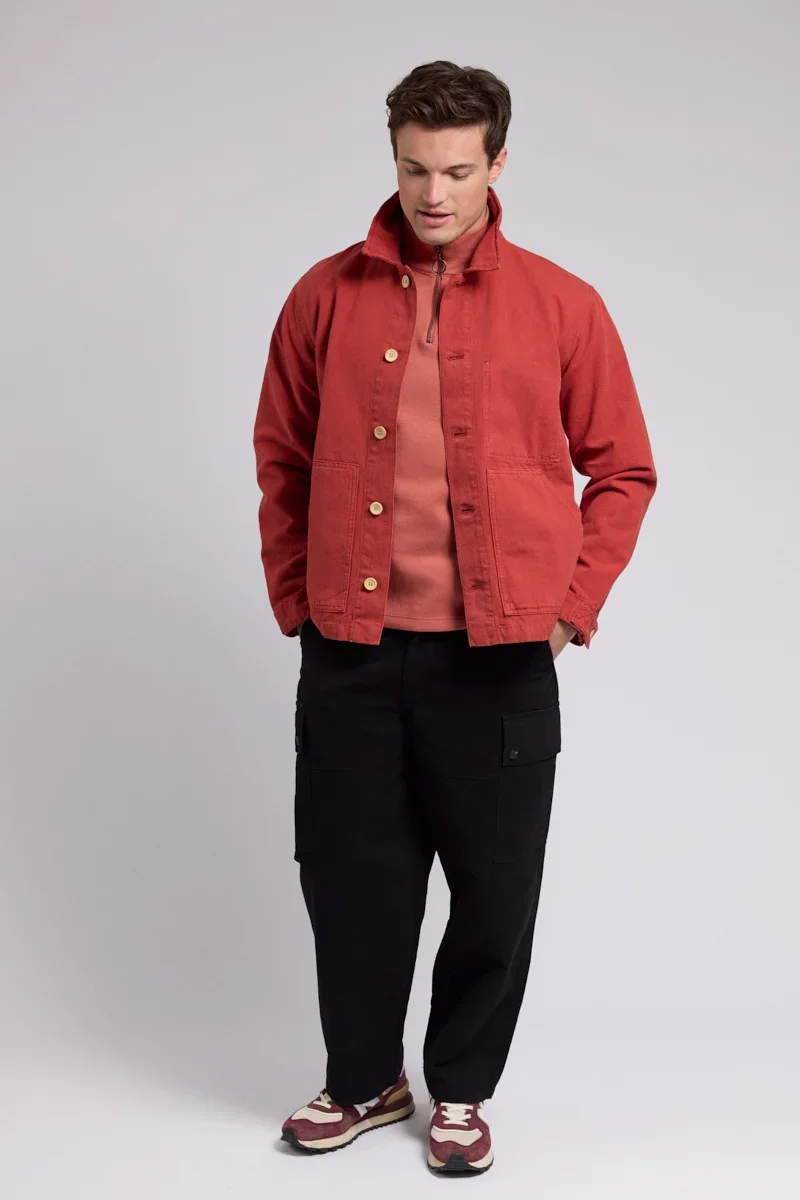 Stylish Fisherman jacket - cotton Excellent