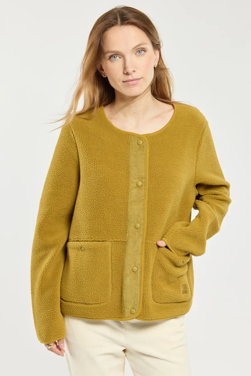 Long-Lasting MOLAN Fleece Jacket Contemporary