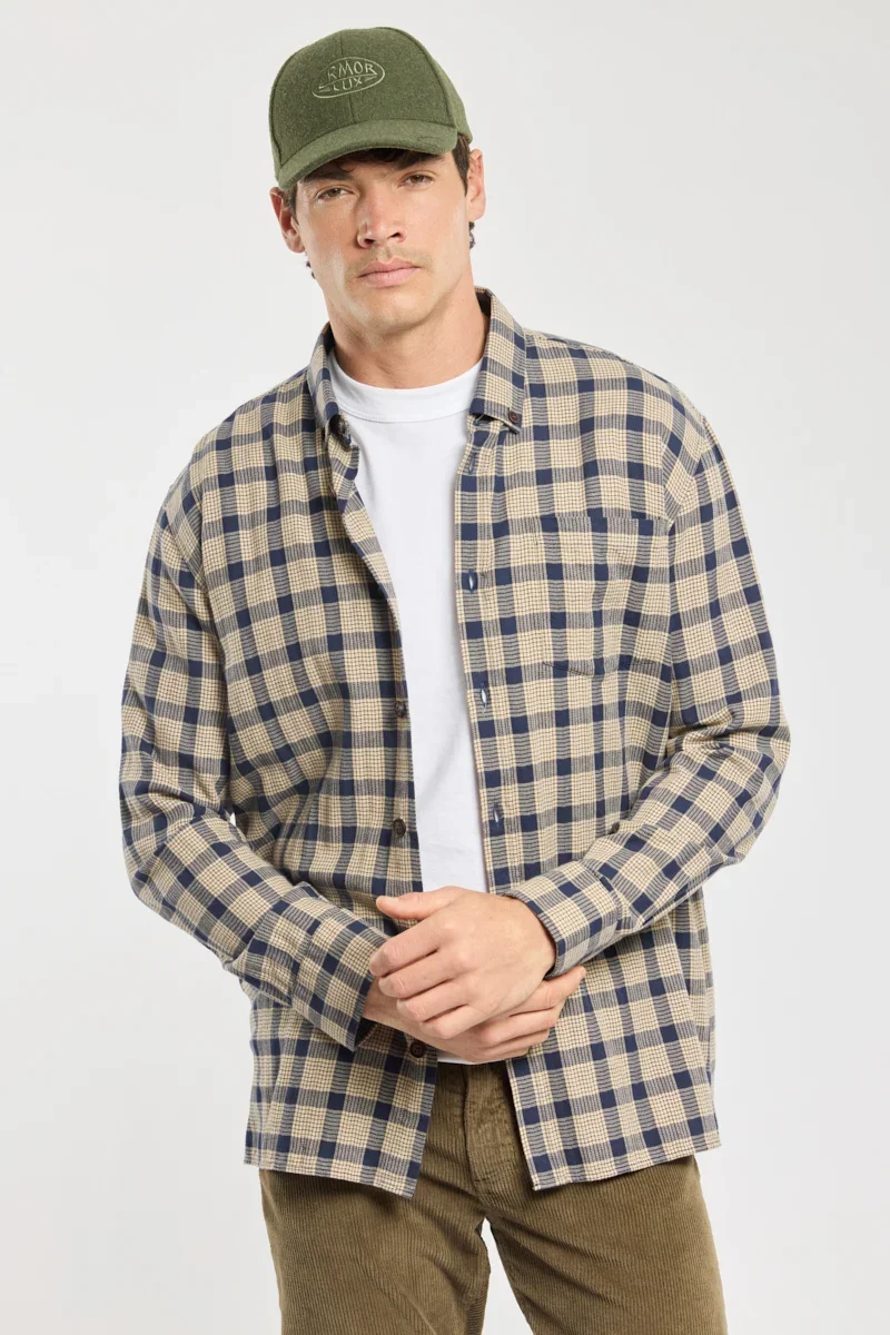 Efficient Flannel overshirt Top-Quality