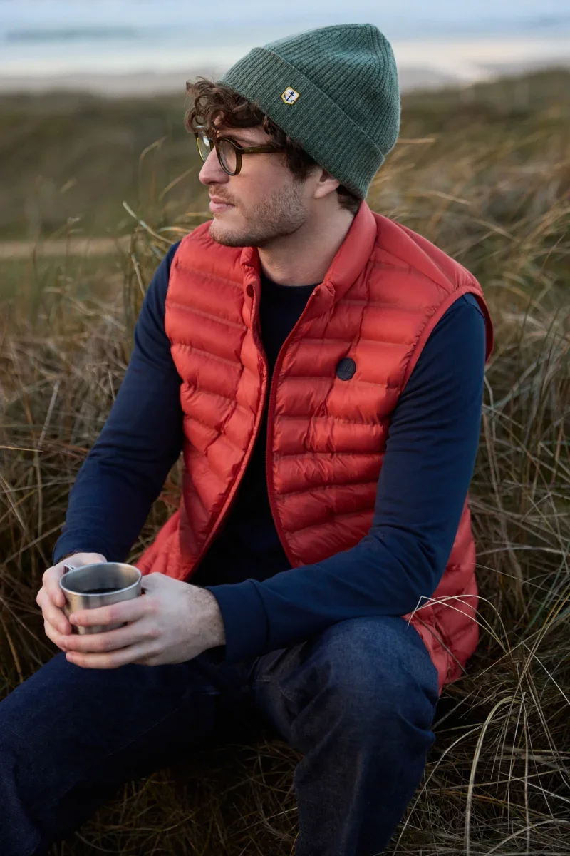Responsible HORSBORD Sleeveless Padded Jacket - recycled polyamide Superior