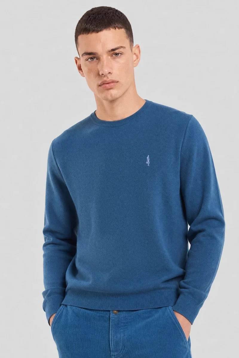 Contemporary Round neck sweater Bérac - wool Classic