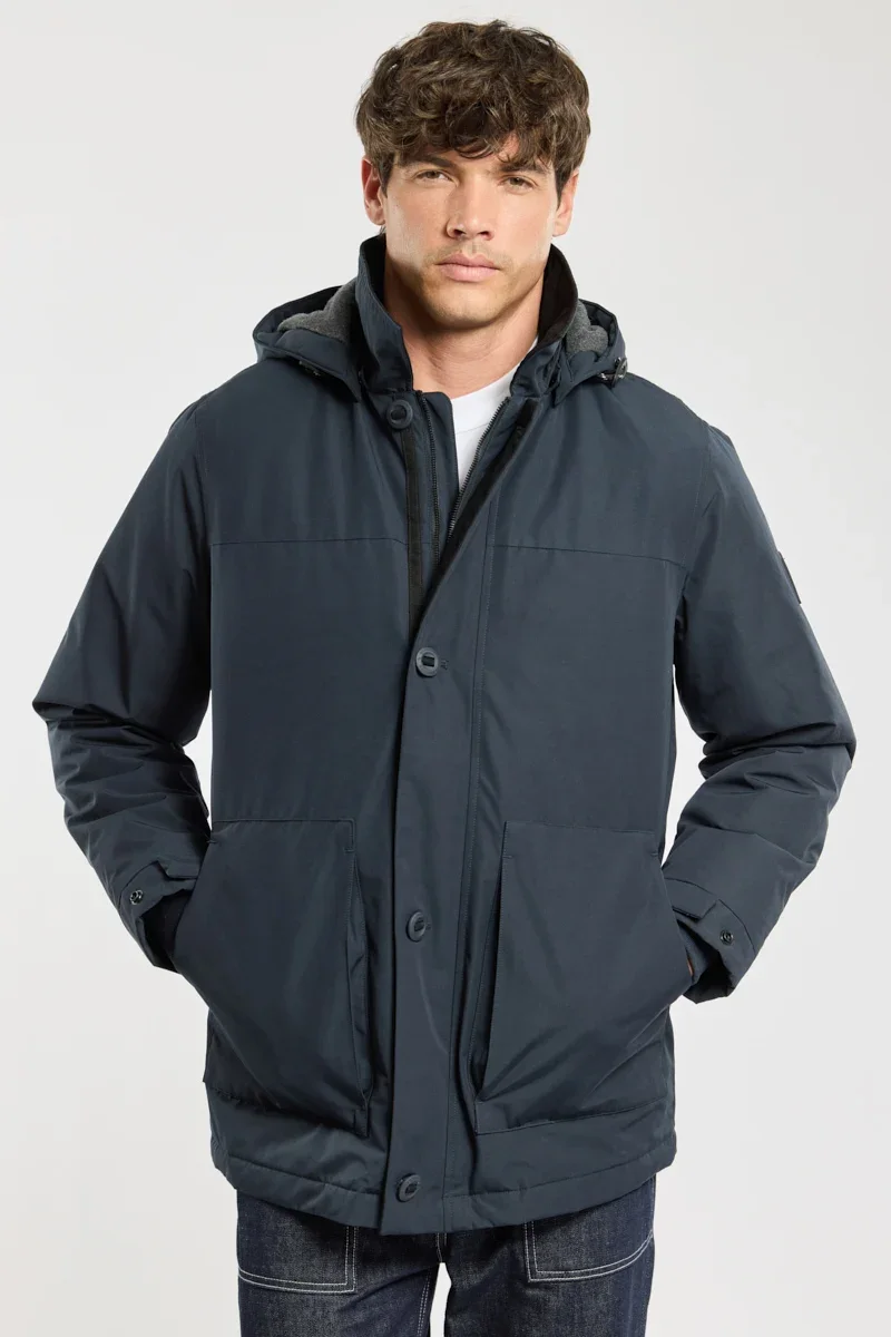 Relaxed Parka courte HIGHWARM - polyester recyclé Artisan