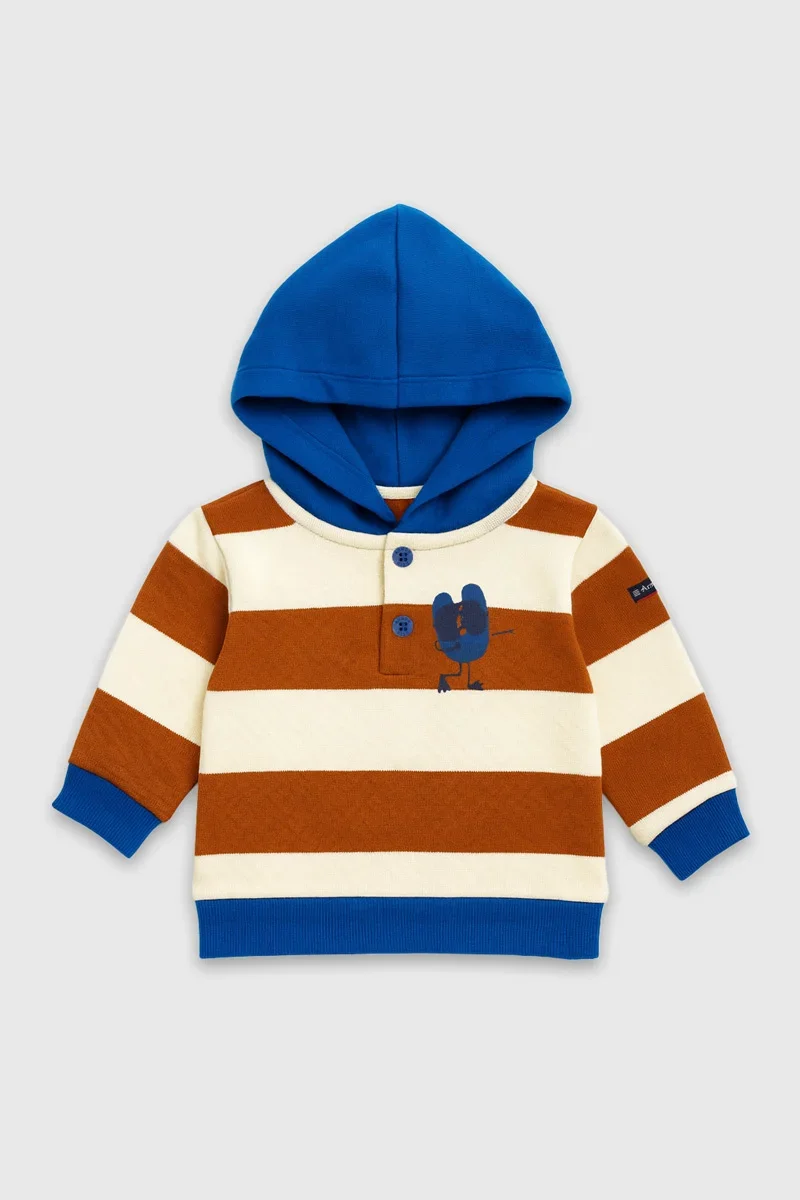 Responsible Sweat à capuche bébé - coton Detailed