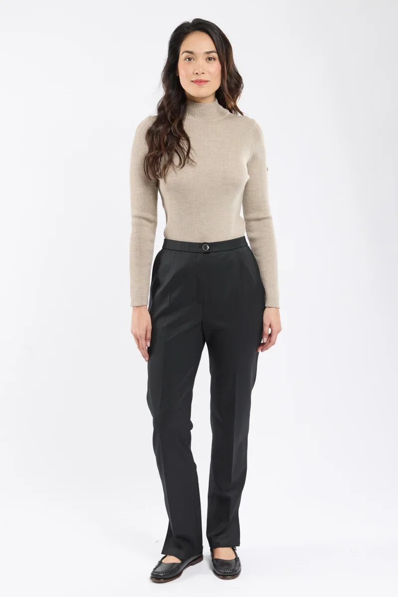 High-Grade Pantalon coupe droite - laine Comfortable