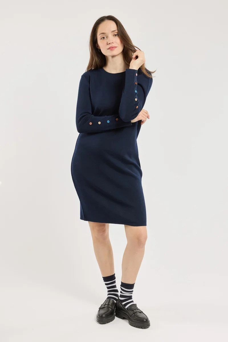 Relaxed Robe Deauville - laine Traditional