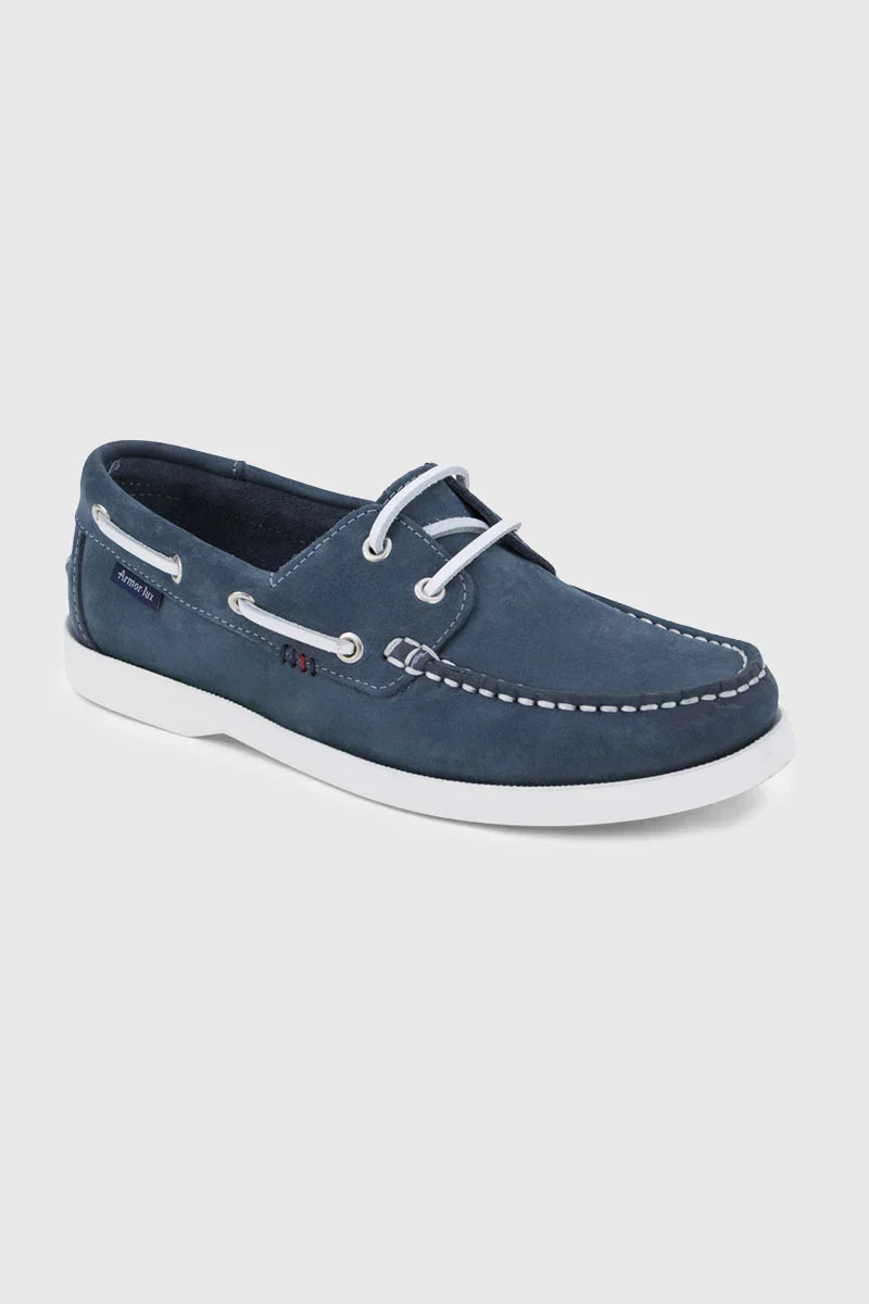 Fast Chaussures bateau dorée Frehel - cuir Premium Material