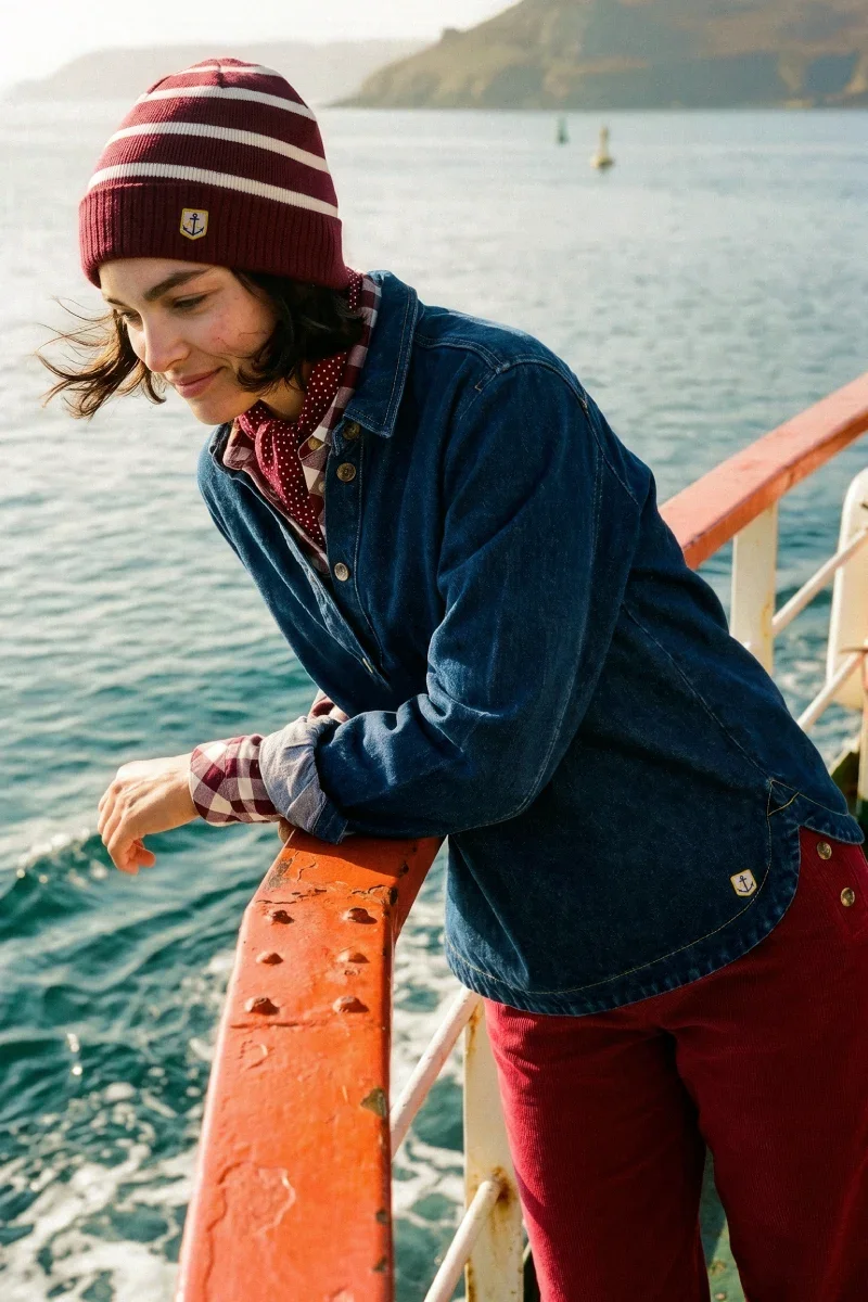Practical Vareuse en jean - coton Sustainable