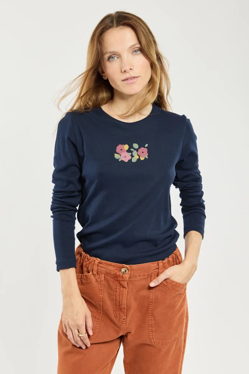 Crafted T-shirt manches longues - coton léger Exceptional
