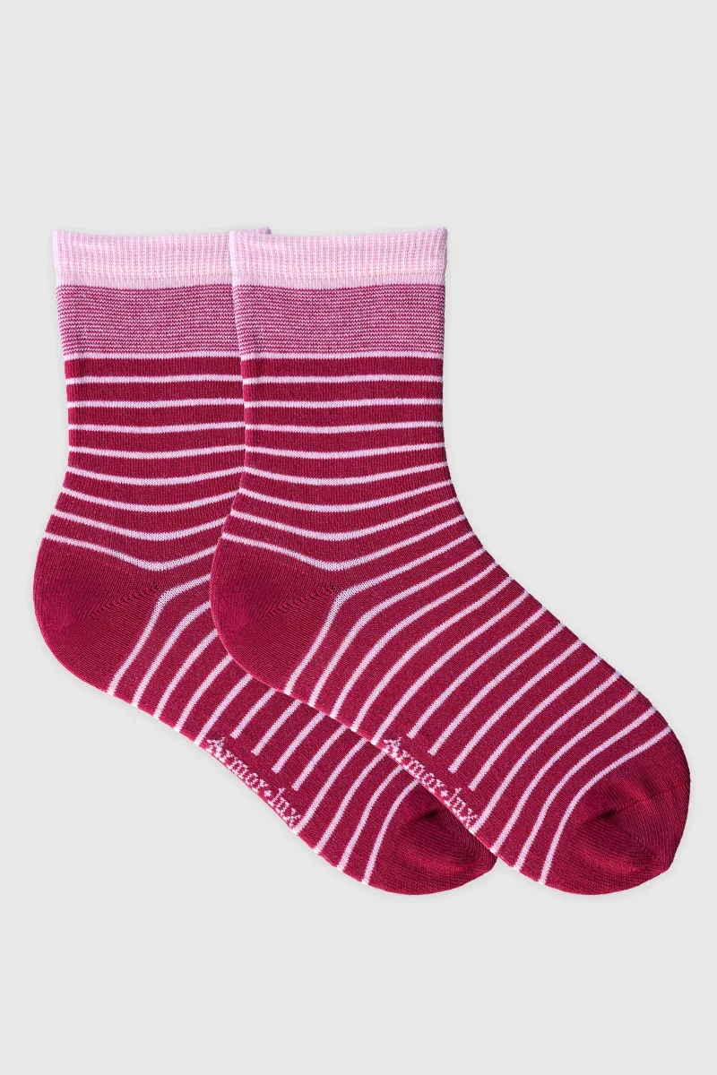 Optimized Chaussettes rayées - coton Environmentally Friendly