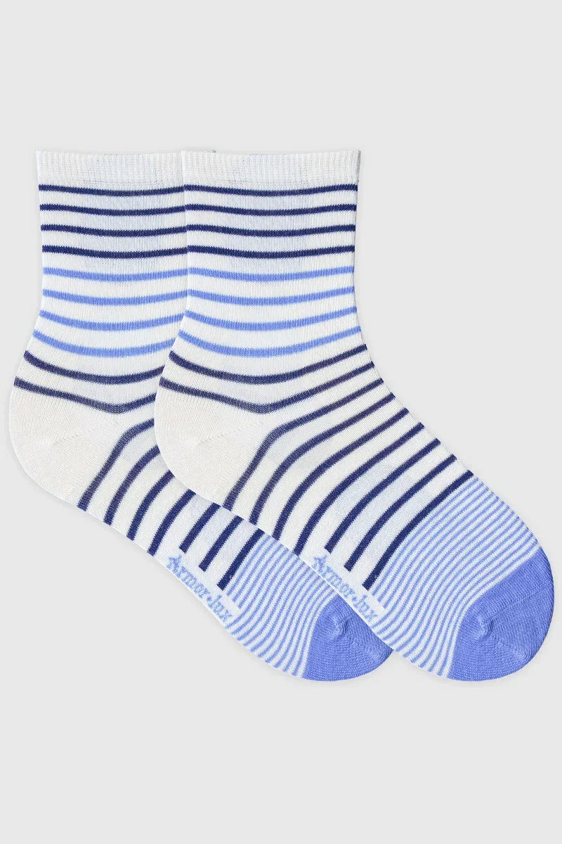 Proven Chaussettes rayées - coton High-End