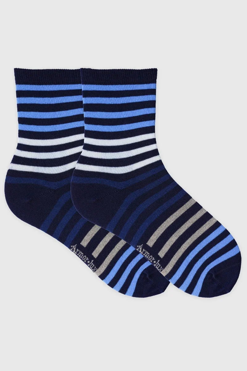 Premium Material Chaussettes rayées - coton Excellent