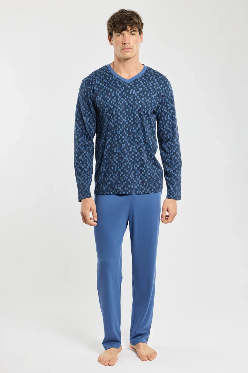 Recyclable Pyjama col V - coton Exclusive