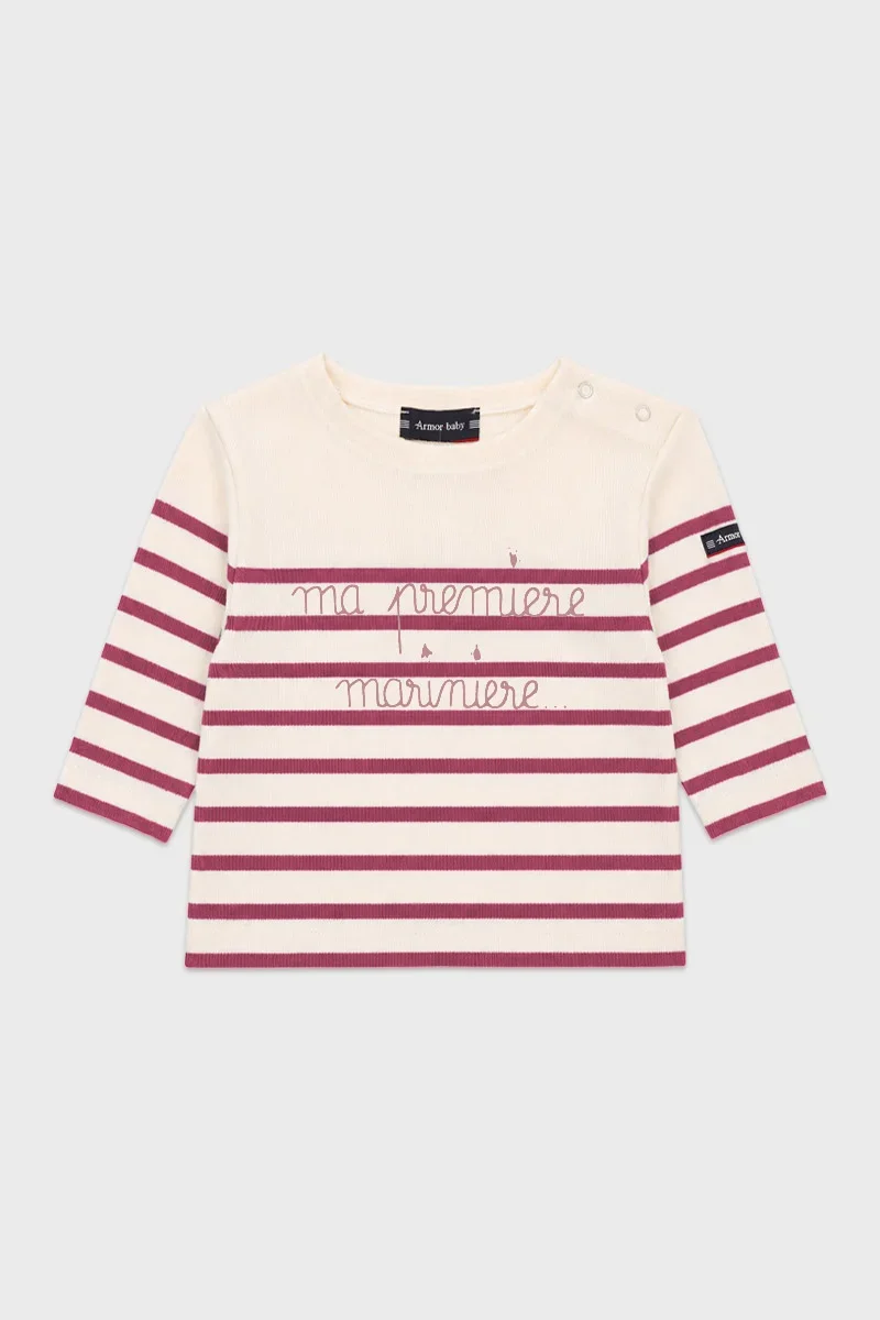 Effective Marinière Baby - coton épais Exceptional
