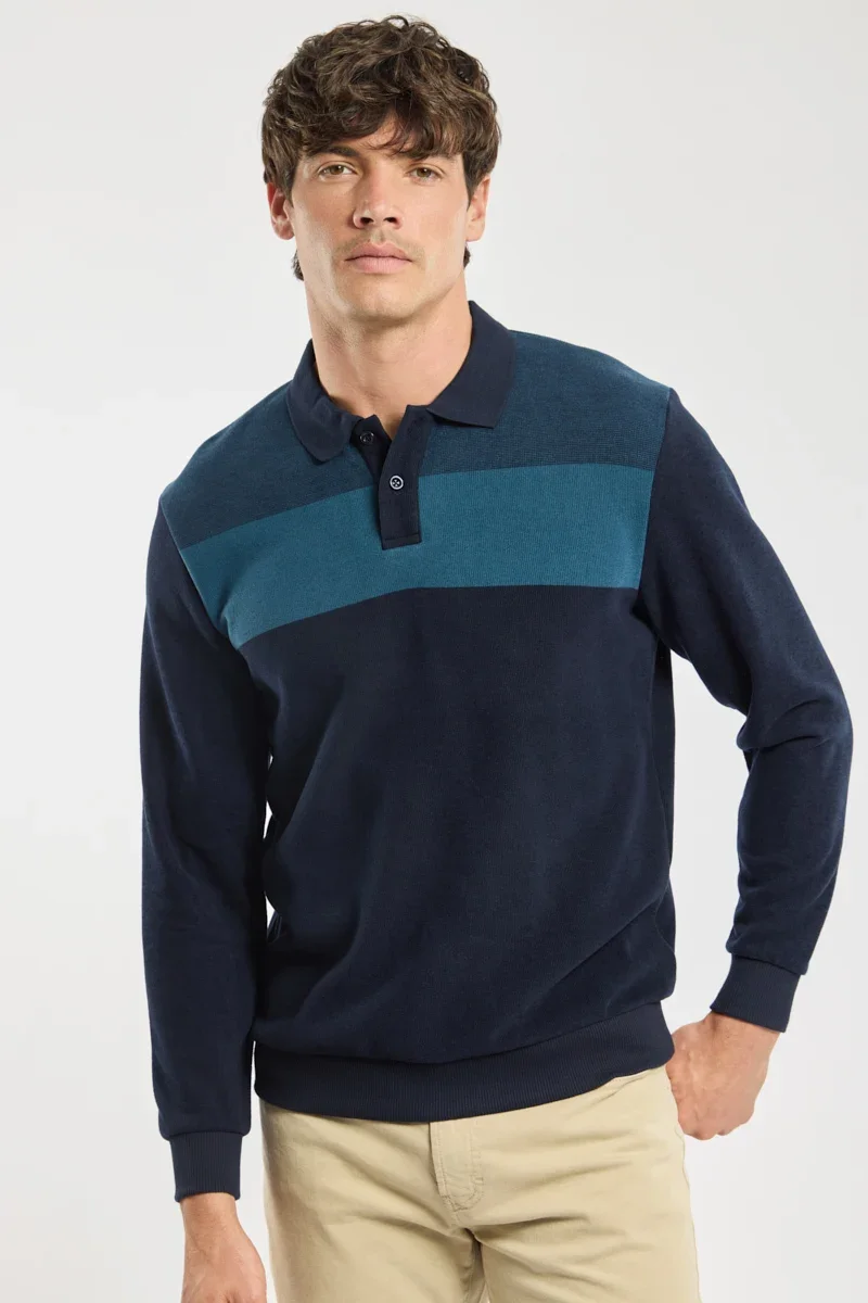 Lightweight Polo manches longues Bérac Eco-Friendly