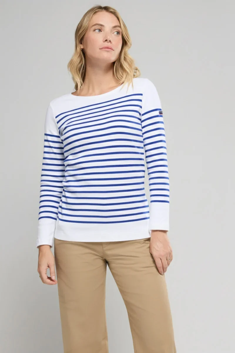 Outstanding Amiral thick cotton Breton shirt Soft