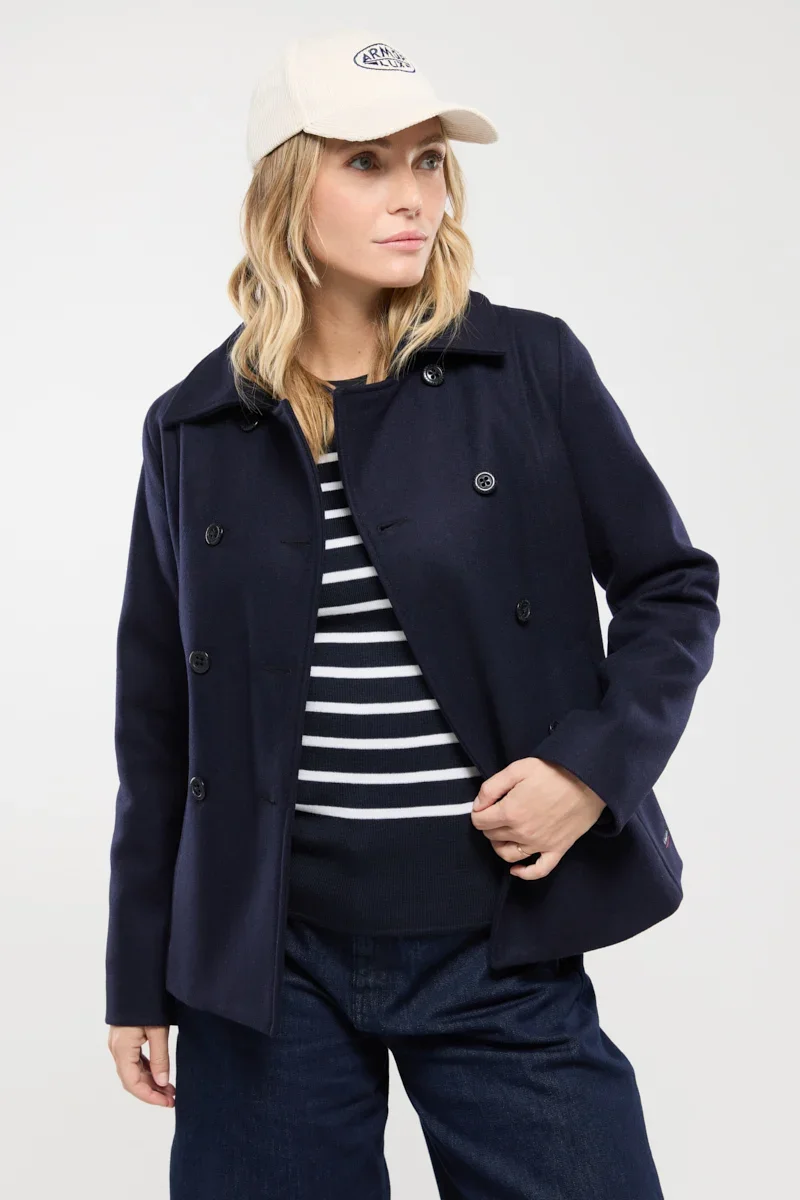 First-Class Pea Coat - Wool High-Grade