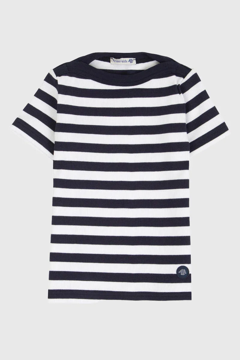 Superior Breton striped shirt Kids - cotton and elastane Healthy