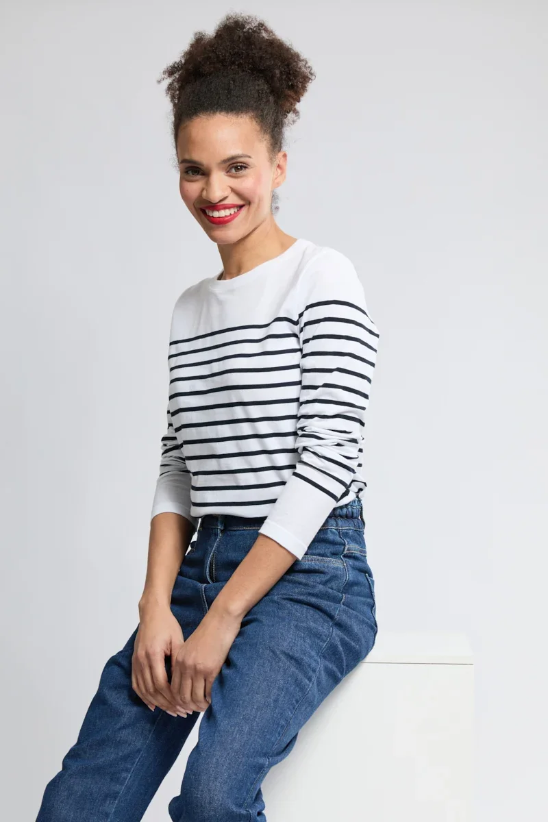Functional Breton striped shirt - jersey cotton Original