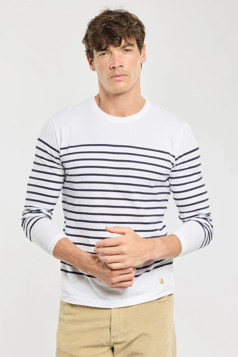 Solid Breton striped shirt - lightweight cotton Proven
