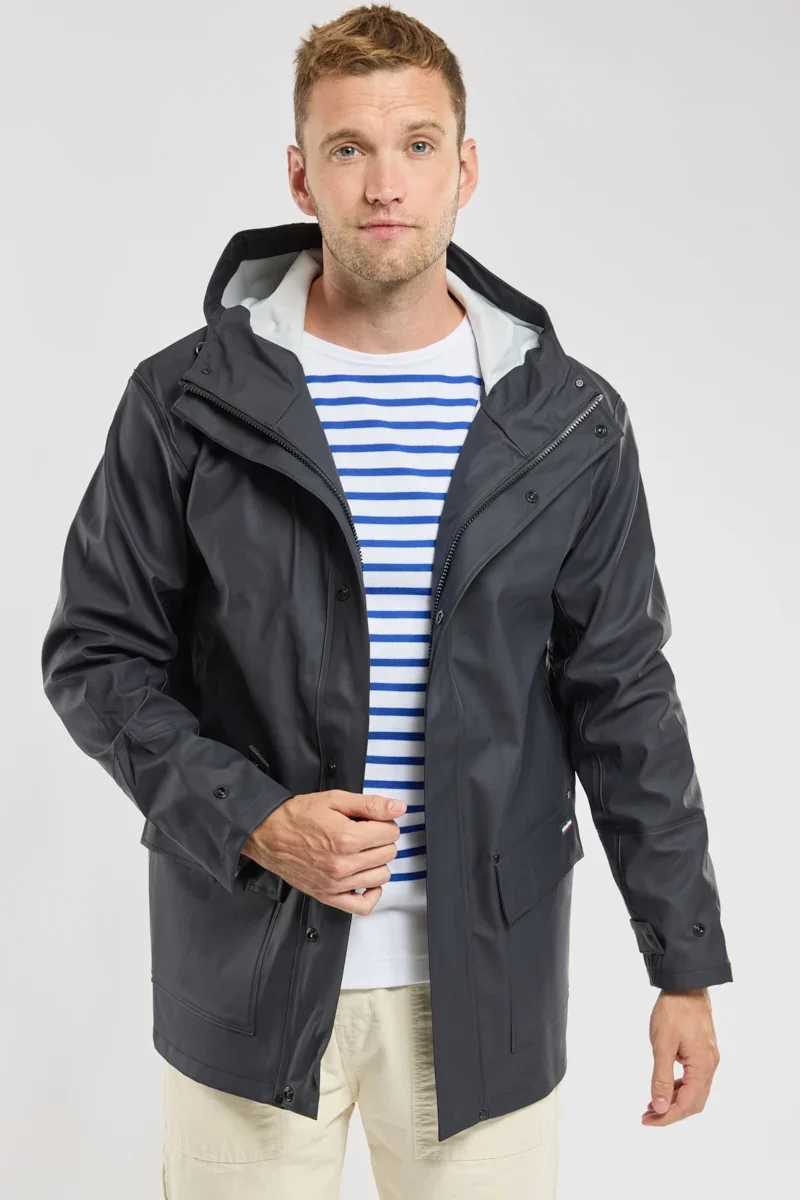 Soft Breton Raincoat Penmarch Expertly Made