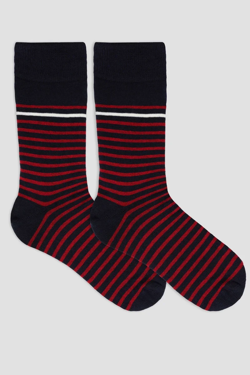 Fashionable Striped socks - cotton Casual