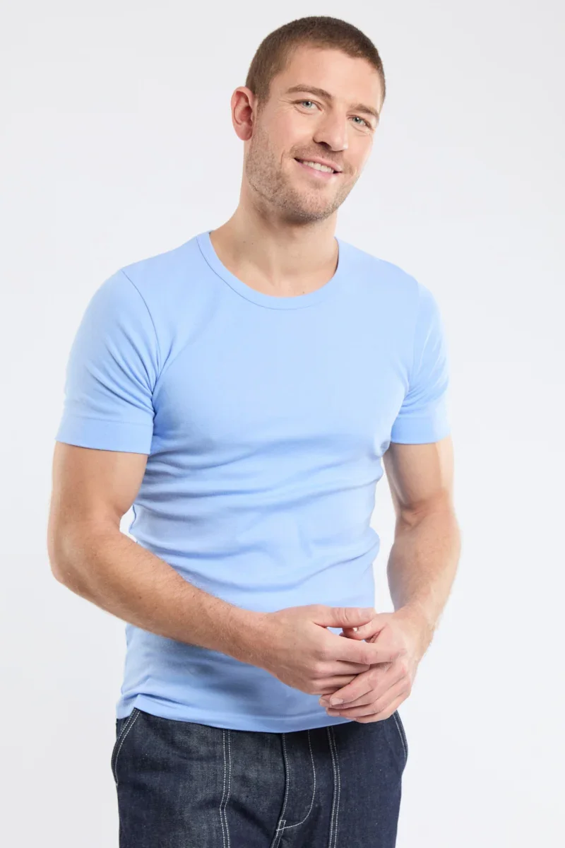 Certified Crew neck T-shirt - organic cotton Crafted