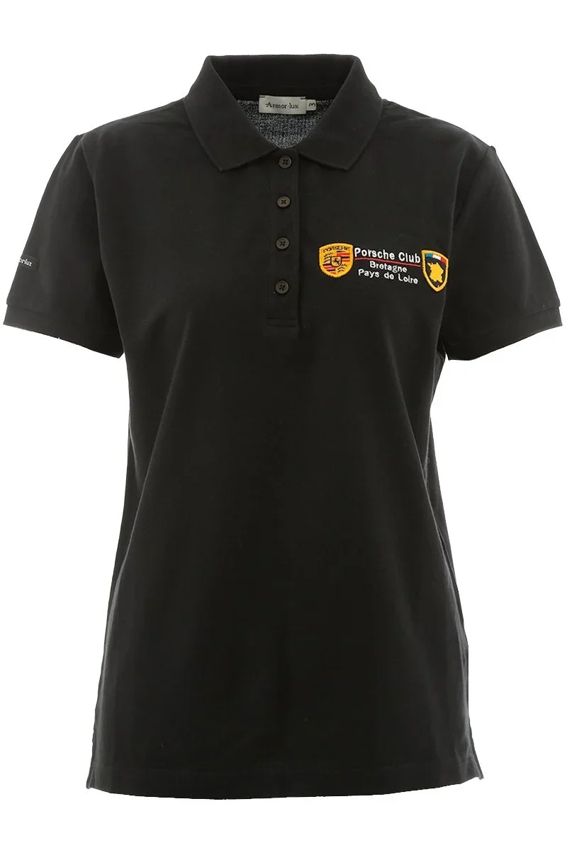 Organic Polo Porsche Club Femme Natural
