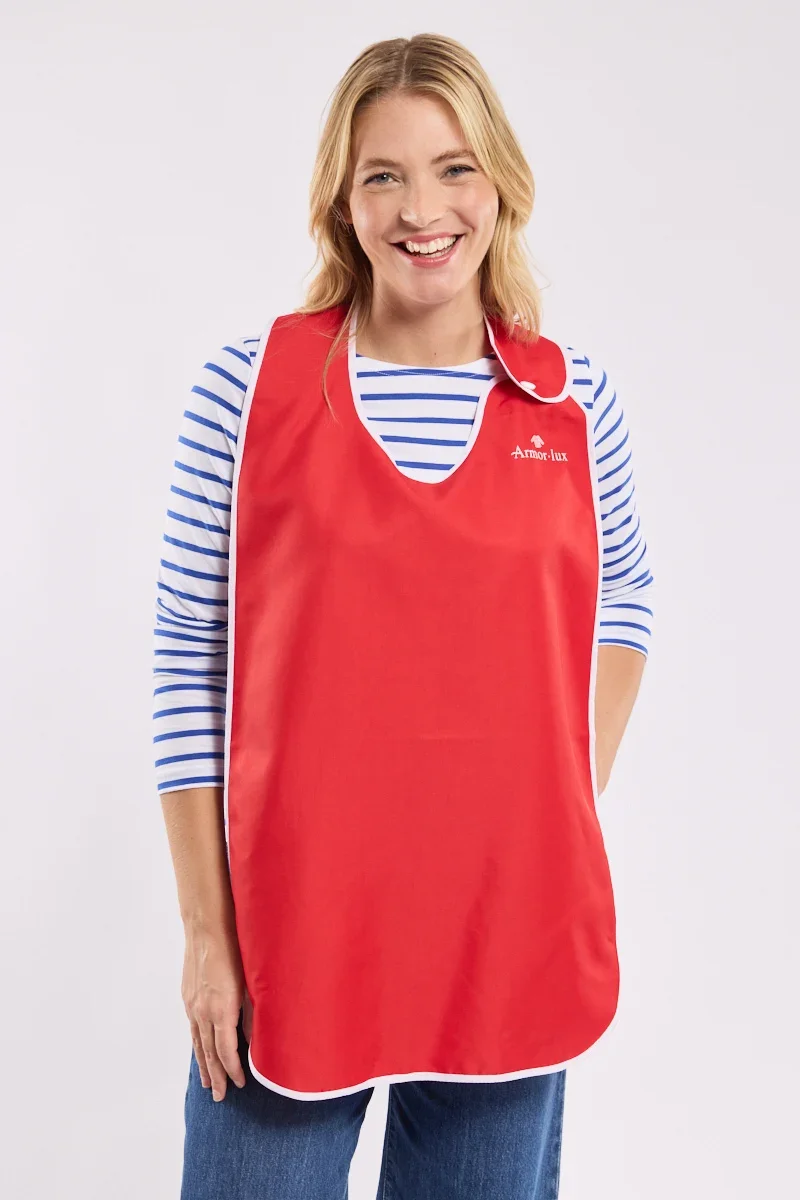 First-Class Bib with snap Green