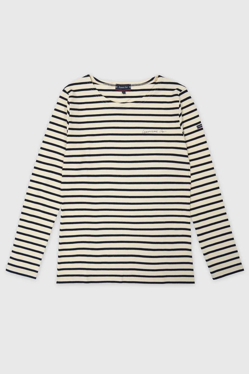 Safe Women Breton striped shirt Commissioner Dupin - cotton Easy-to-Use