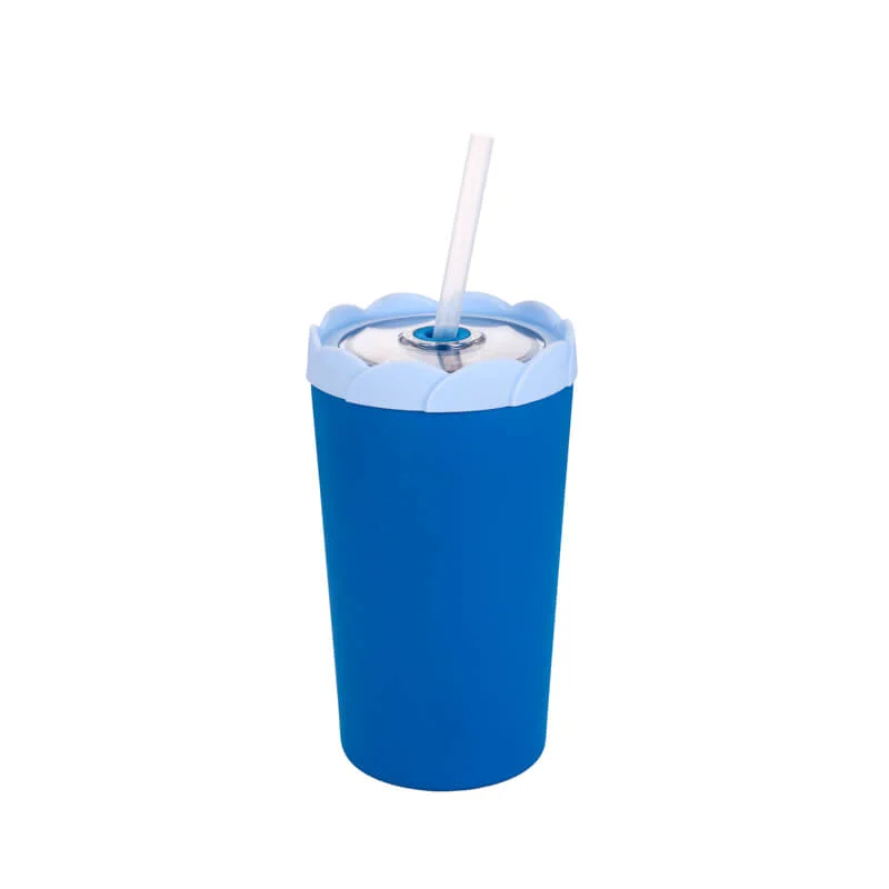 High-Quality 14oz Insulated Cup with Straw 19327A Eco-Friendly